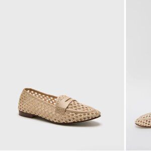 Tuckernuck Bone Woven Rowan Loafers size 9.0